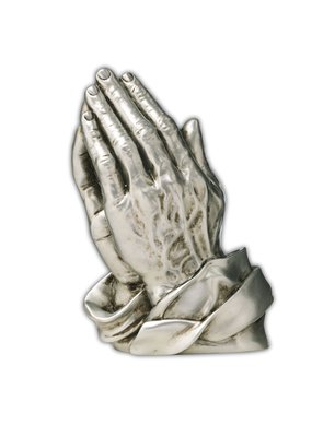 Praying Hands Silver Attachment