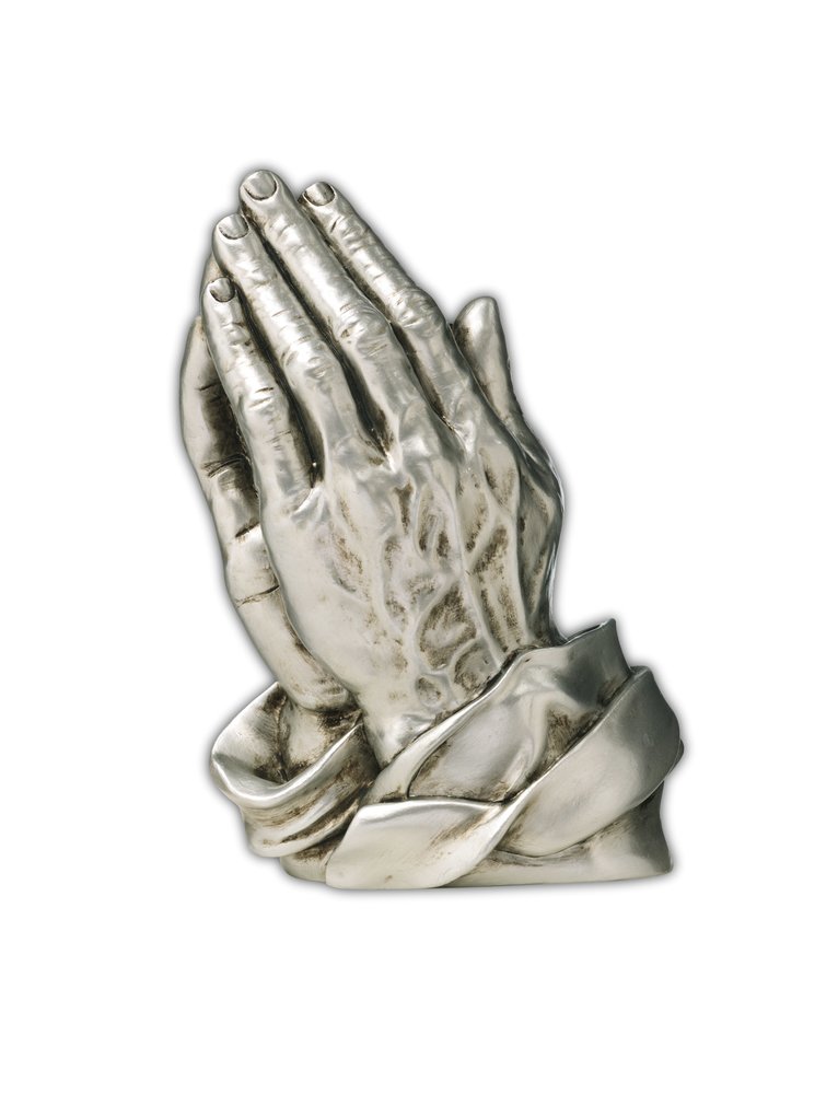 Praying Hands Silver Attachment