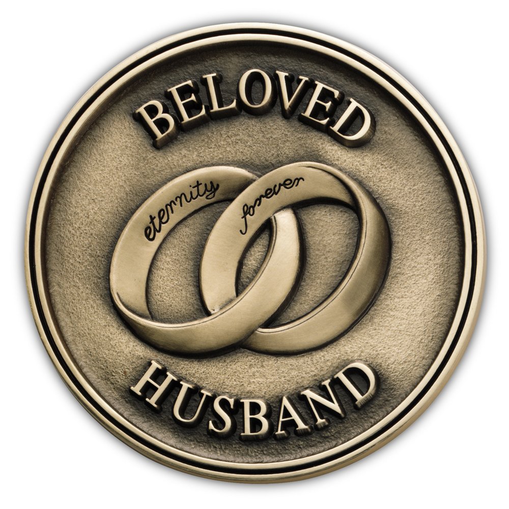 Beloved Husband Medallion