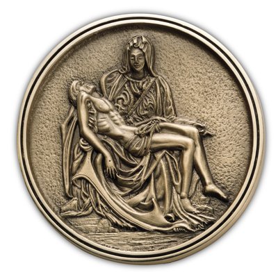 Pieta Medallion